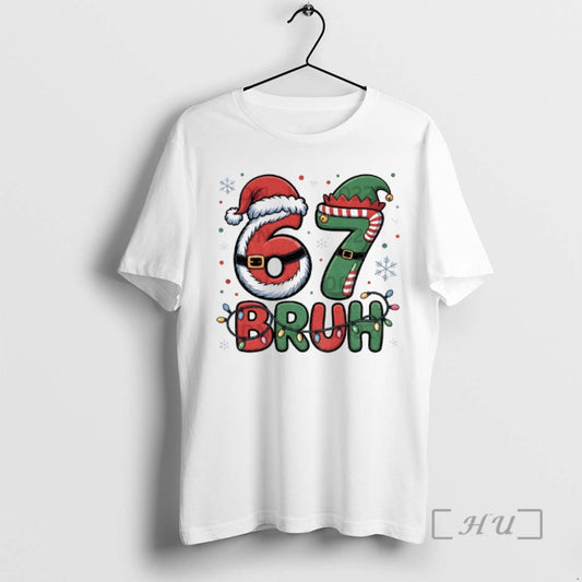 Officials 67 Bruh Meme Merry Christmas T-Shirts, Hoodie, Sweatshirt | InkThreadWorks.com