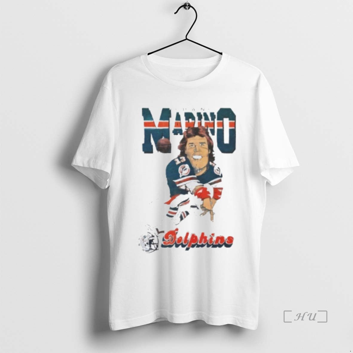 Officials 80s Miami Dolphins Dan Marino Caricature T-Shirts, Hoodie, Sweatshirt | InkThreadWorks.com