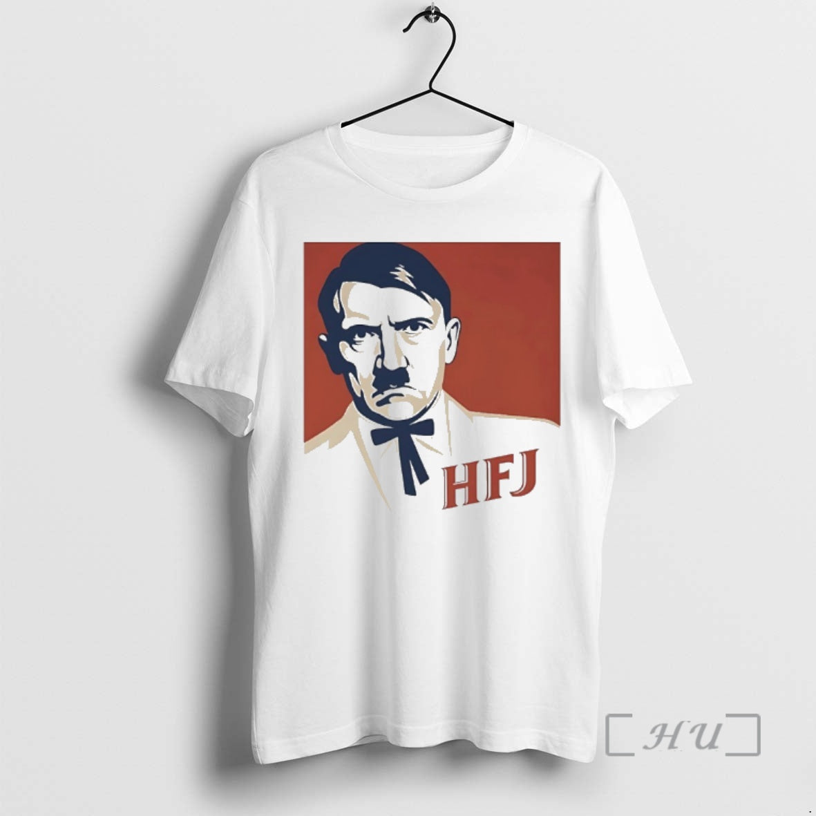 Officials Adolf Hitler Hfj Kfc Parody Logo T-Shirts, Hoodie, Sweatshirt | InkThreadWorks.com