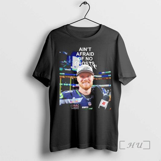 Officials Aint Afraid Of No Ghosts Sam Darnold And Seahawks T-Shirts, Hoodie, Sweatshirt | InkThreadWorks.com
