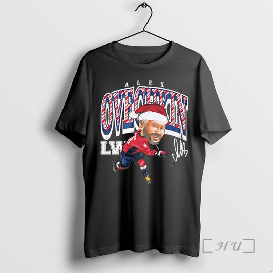 Officials Alex Ovechkin Santa Caricature Washington Capitals T-Shirts, Hoodie, Sweatshirt | InkThreadWorks.com