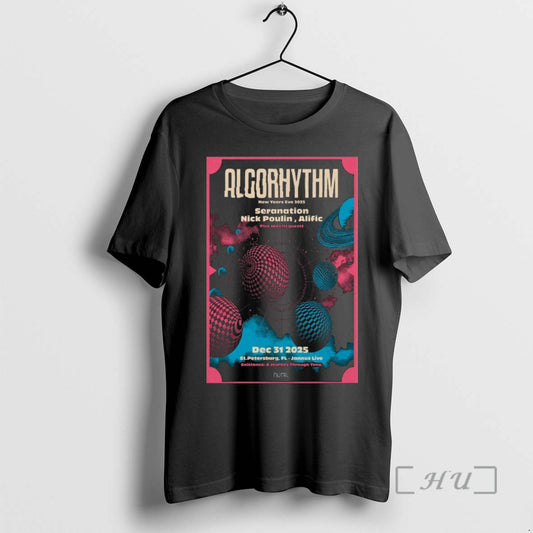 Officials Algorhythm December 31 2025 St T-Shirts, Hoodie, Sweatshirt | InkThreadWorks.com