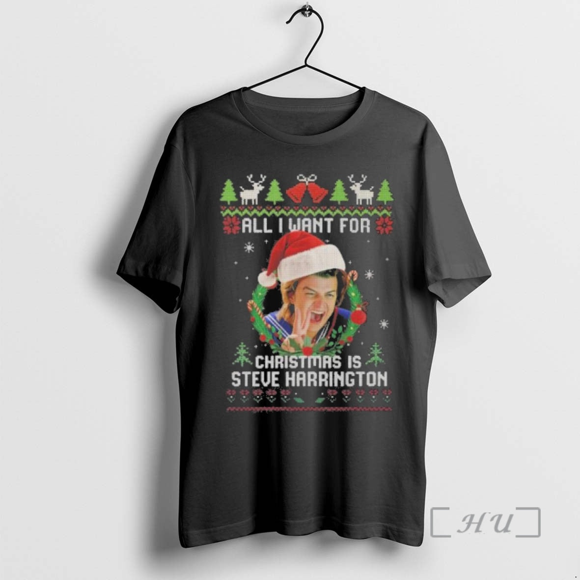Officials All I Want For Christmas Steve Harrington T-Shirts, Hoodie, Sweatshirt | InkThreadWorks.com