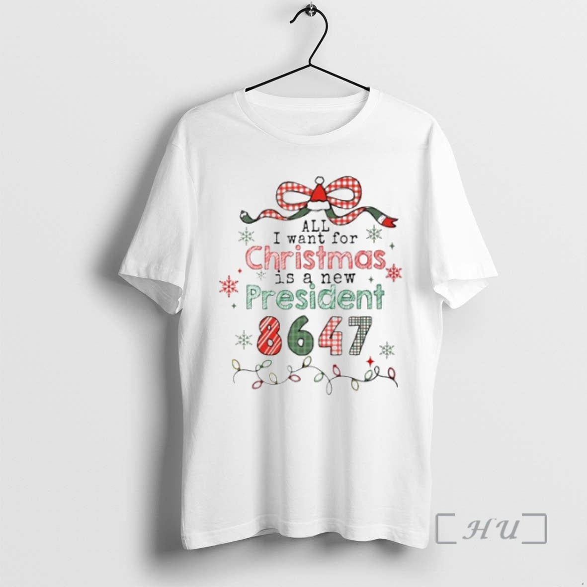 Officials All I Want For Christmas Is A New President 3647 Ornaments Premium T Shirts Hoodie, Sweatshirt | InkThreadWorks.com