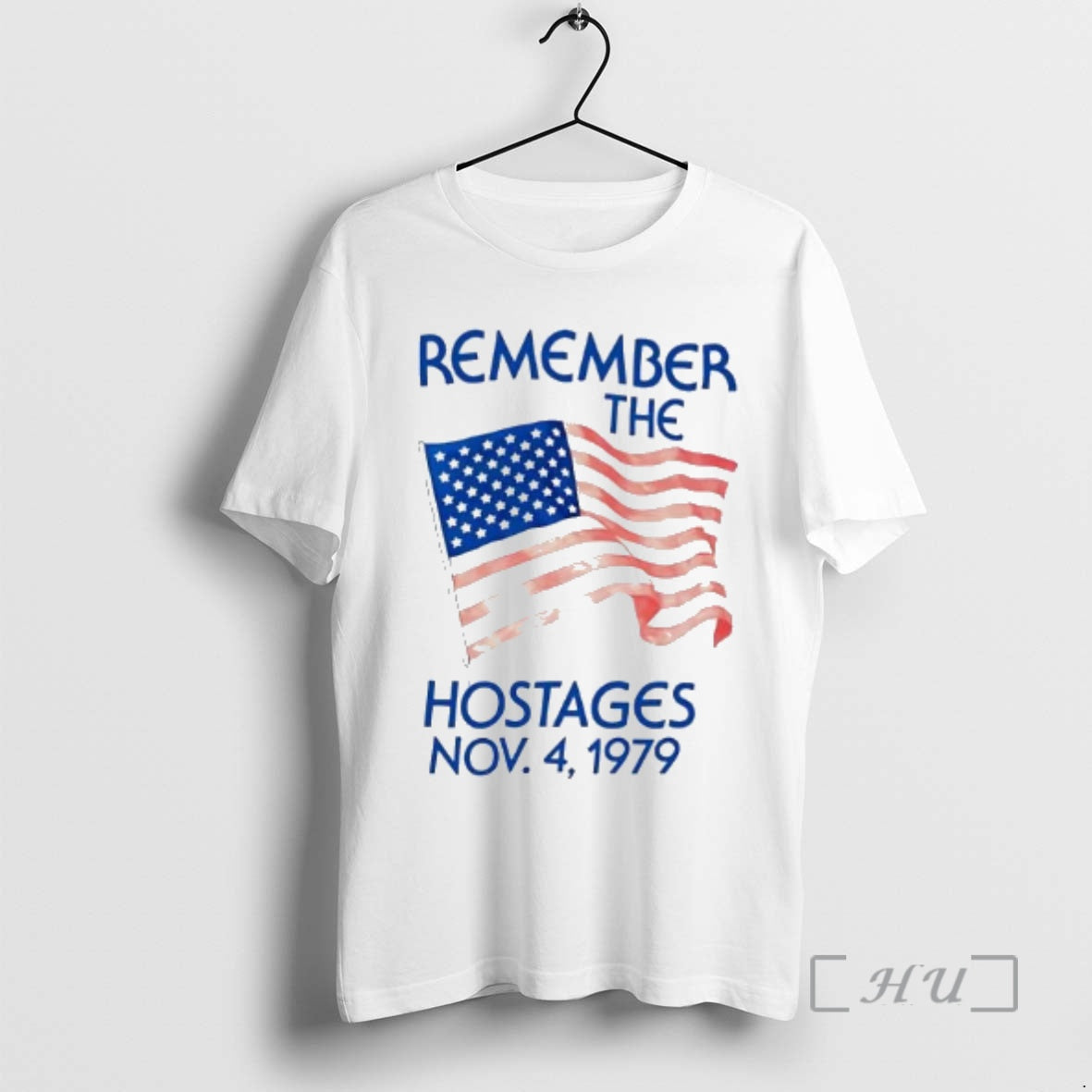 Officials America Remember The Hostages 1979 Flag Tee Hoodie, Sweatshirt | InkThreadWorks.com