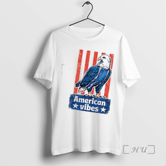 Officials American Vibes Usa Vintage Patriotic Eagle
