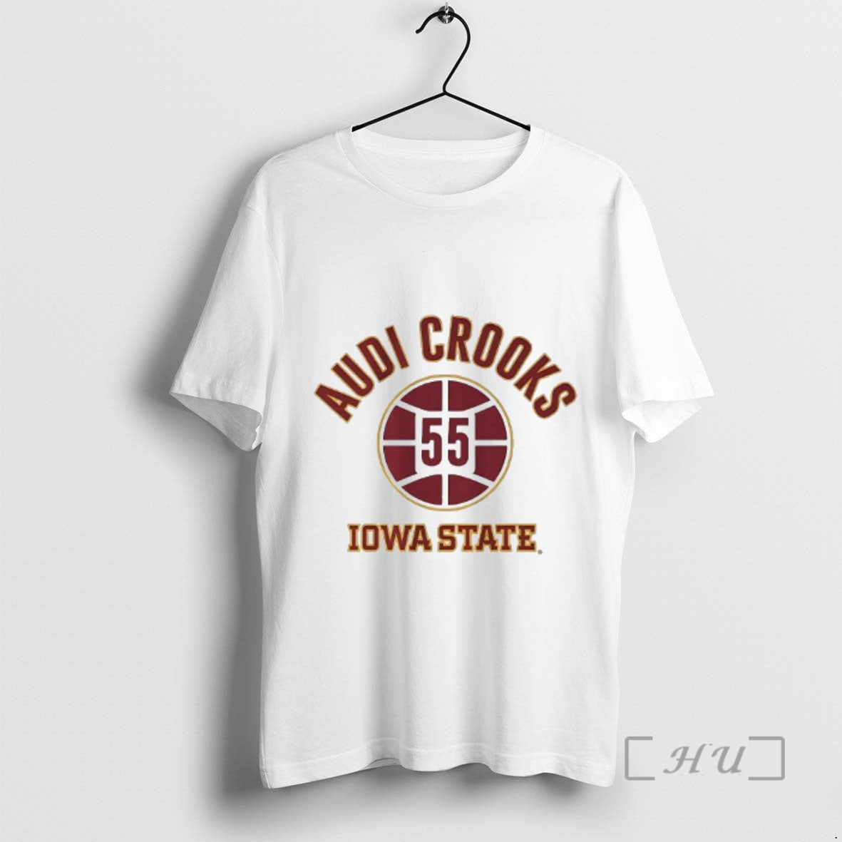Officials Audi Crooks Name Number Hoops Iowa State Cyclones T-Shirts, Hoodie, Sweatshirt | InkThreadWorks.com