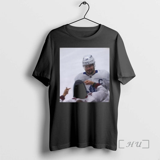 Officials Auston Matthews Smirks At The Avs Fans T-Shirts, Hoodie, Sweatshirt | InkThreadWorks.com