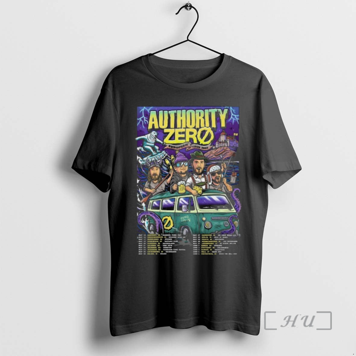 Officials Authority Zero Eu 2026 Tour Dates T-Shirts, Hoodie, Sweatshirt | InkThreadWorks.com
