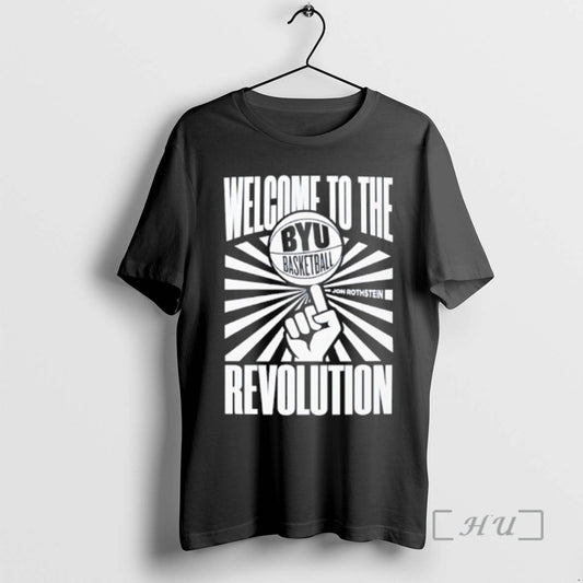 Officials Byu Basketball Welcome To The Revolution Jon Rothstein T-Shirts, Hoodie, Sweatshirt | InkThreadWorks.com