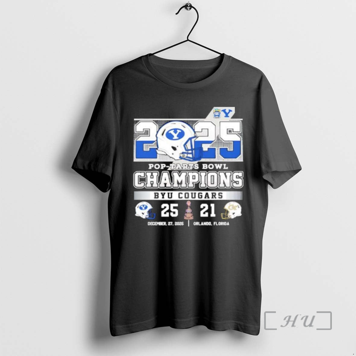 Officials Byu Cougars Pop Tarts Bowl Champions T-Shirts, Hoodie, Sweatshirt | InkThreadWorks.com