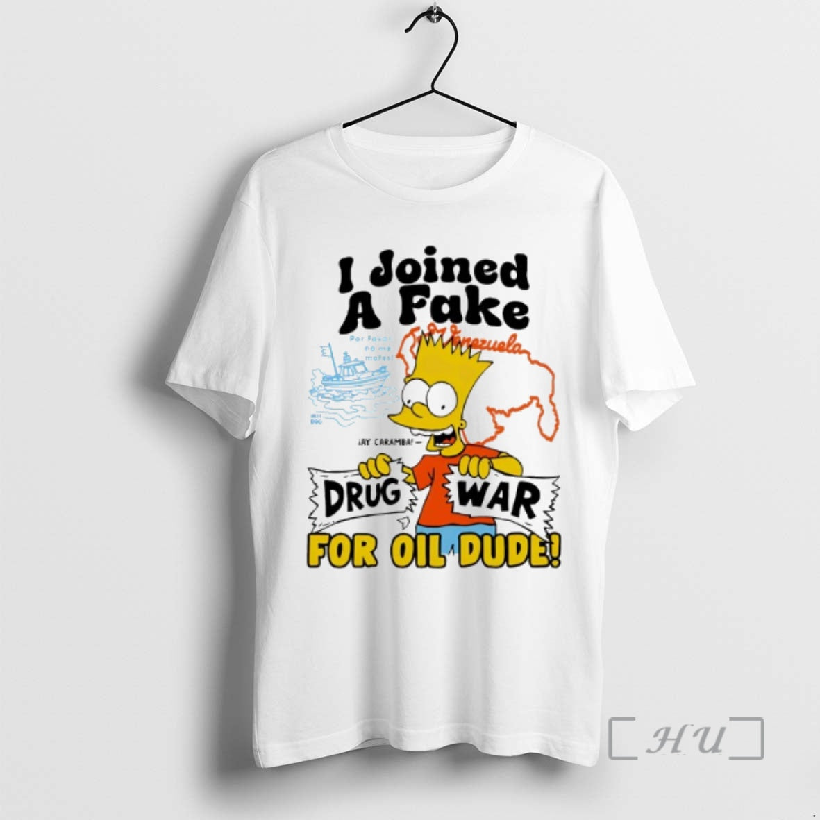 Officials Bart Simpson I Joined A Fake Drug War For Oil Dude Premium T Shirts Hoodie, Sweatshirt | InkThreadWorks.com