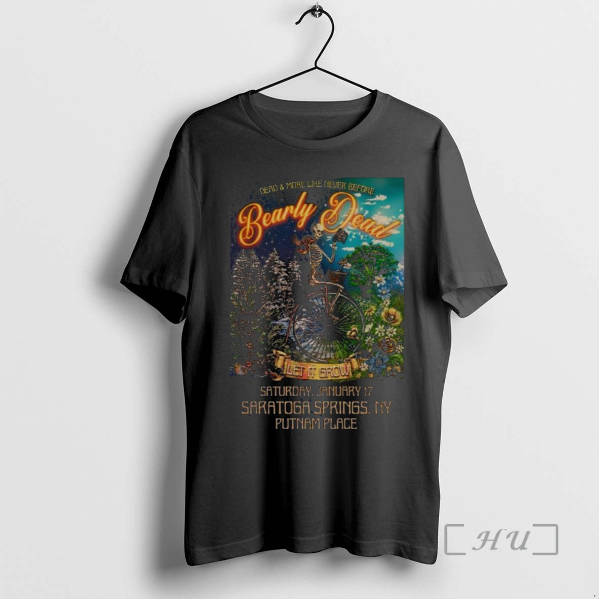 Officials Bearly Dead Saratoga Springs Ny 1 17 T-Shirts, Hoodie, Sweatshirt | InkThreadWorks.com