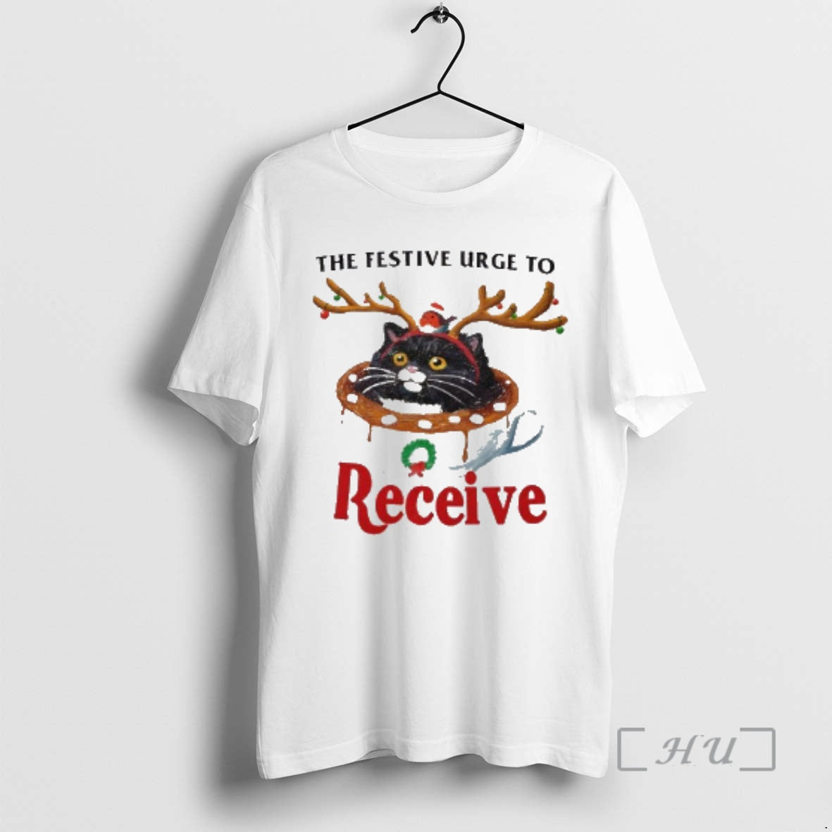 Officials Black Cat Coffee The Festive Urge To Receive T-Shirts, Hoodie, Sweatshirt | InkThreadWorks.com