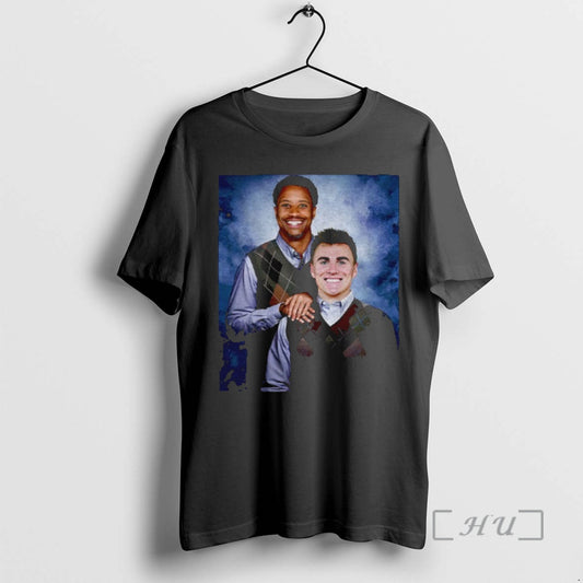 Officials Bo Nix Courtland Sutton Denver Football Step Brothers Football T-Shirts, Hoodie, Sweatshirt | InkThreadWorks.com
