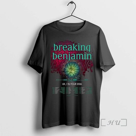 Officials Breaking Benjamin Uk Europe Tour 2026 T-Shirts, Hoodie, Sweatshirt | InkThreadWorks.com