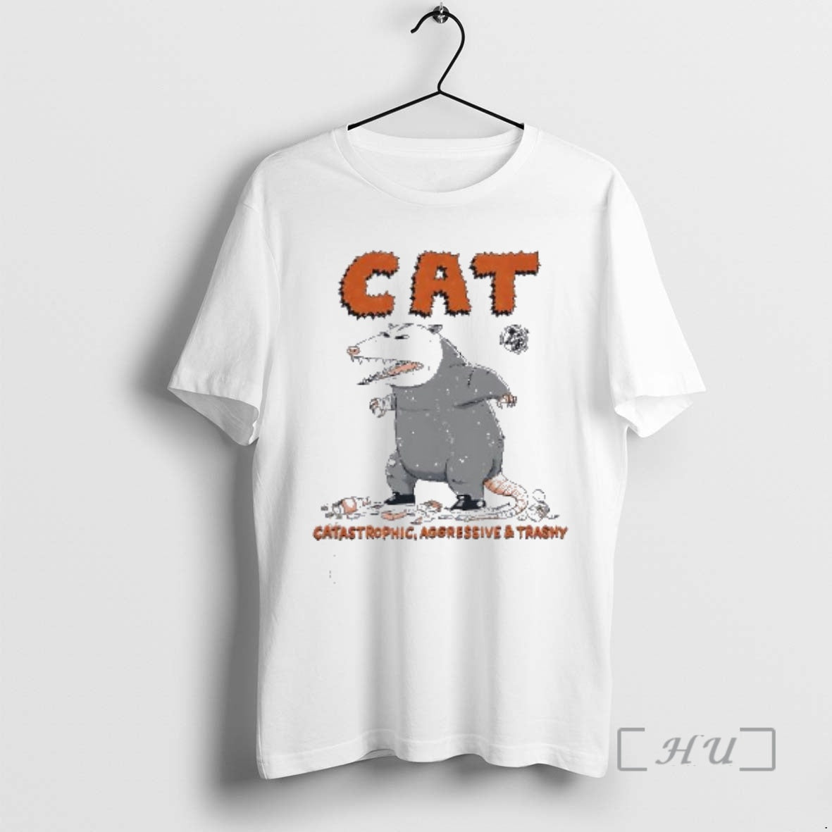 Officials Cat Catastrophic Aggressive Trashy T-Shirts, Hoodie, Sweatshirt | InkThreadWorks.com