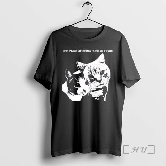 Officials Cat The Pains Of Being Purr At Heart T-Shirts, Hoodie, Sweatshirt | InkThreadWorks.com