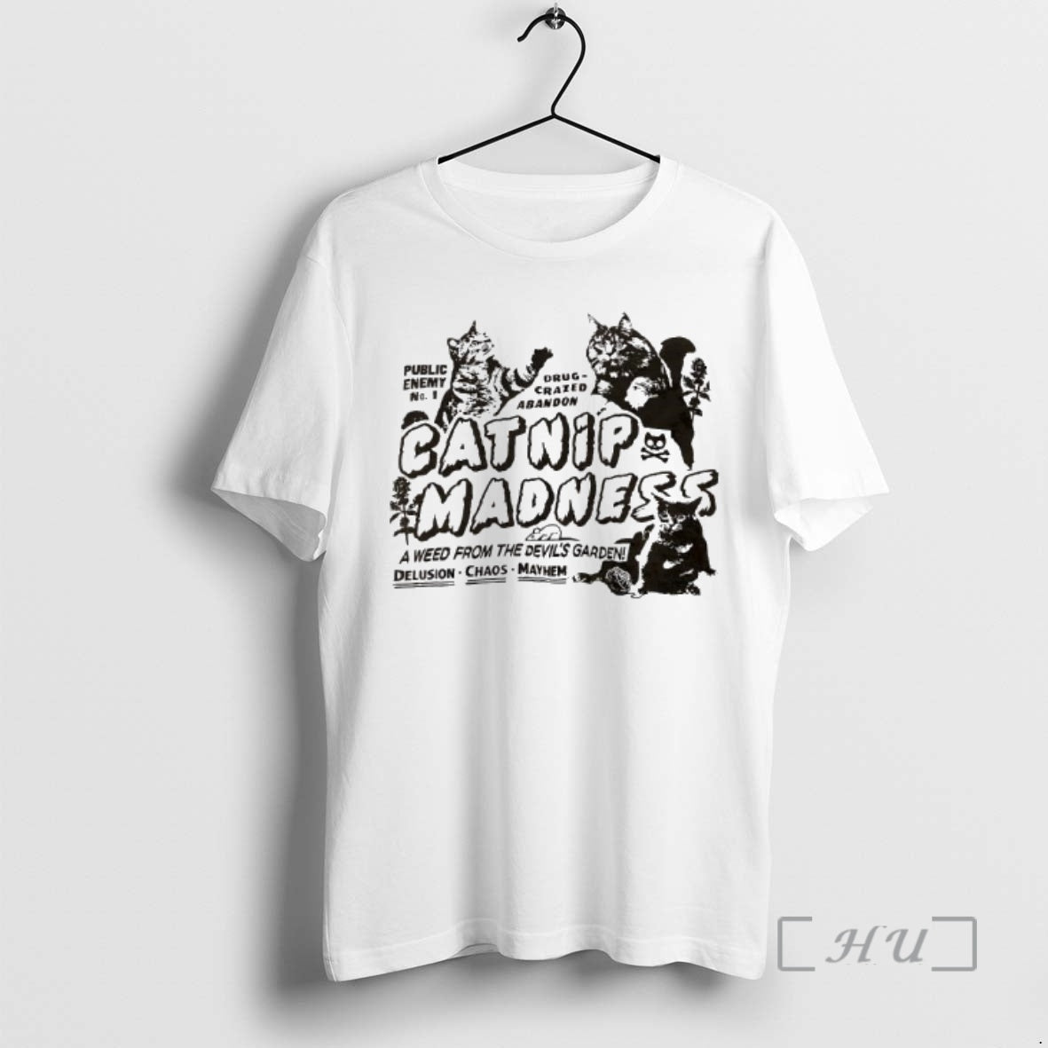 Officials Catnip Madness Public Enemy No 1 Drug Crazed Abandon T-Shirts, Hoodie, Sweatshirt | InkThreadWorks.com