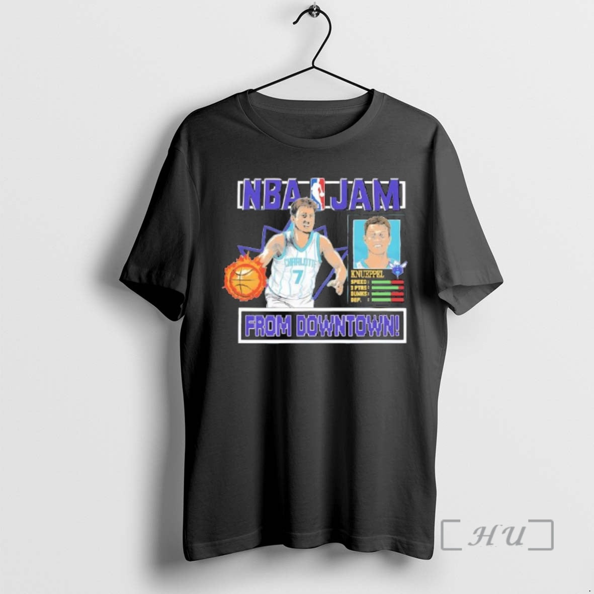 Officials Charlotte Hornets Kon Knueppel Nba Jam T-Shirts, Hoodie, Sweatshirt | InkThreadWorks.com