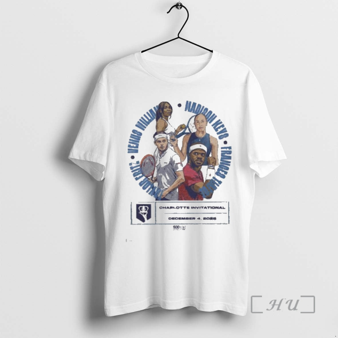 Officials Charlotte Invitational Taylor Fritz Venus William Madison Keys Frances Tiafoe 2025 Premium T Shirts Hoodie,...