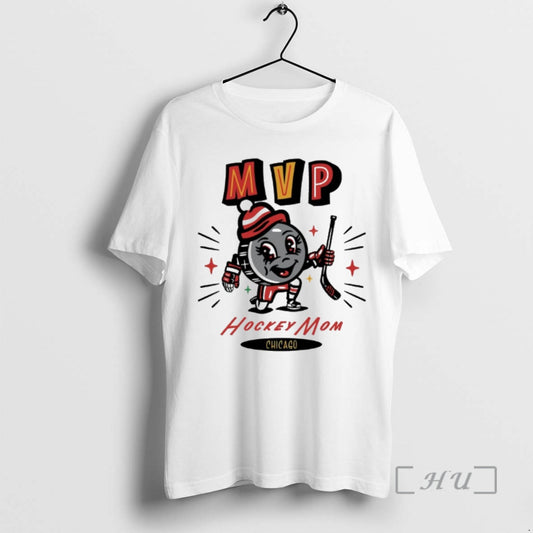 Officials Chicago Blackhawks 2025 Mvp Hockey Mom T-Shirts, Hoodie, Sweatshirt | InkThreadWorks.com