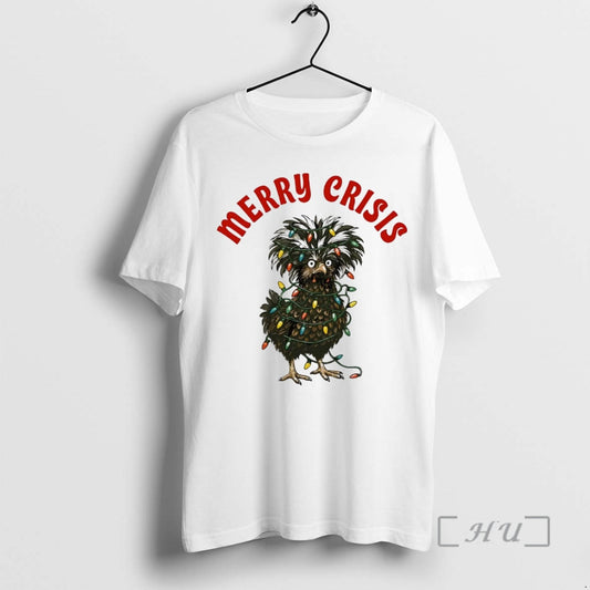 Officials Chicken Merry Crisis Christmas T-Shirts, Hoodie, Sweatshirt | InkThreadWorks.com