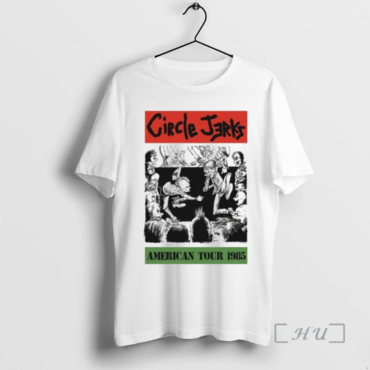 Officials Circle Jerks American Tour 1985 T-Shirts, Hoodie, Sweatshirt | InkThreadWorks.com