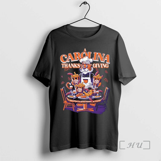 Officials Clemson Tiger Fried Chicken A Carolina Thanksgiving T-Shirts, Hoodie, Sweatshirt | InkThreadWorks.com