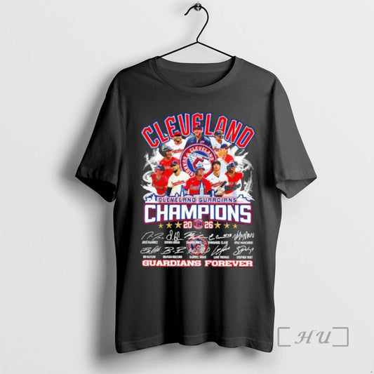 Officials Cleveland Guardians Champions 2026 Signatures Guardians Forever