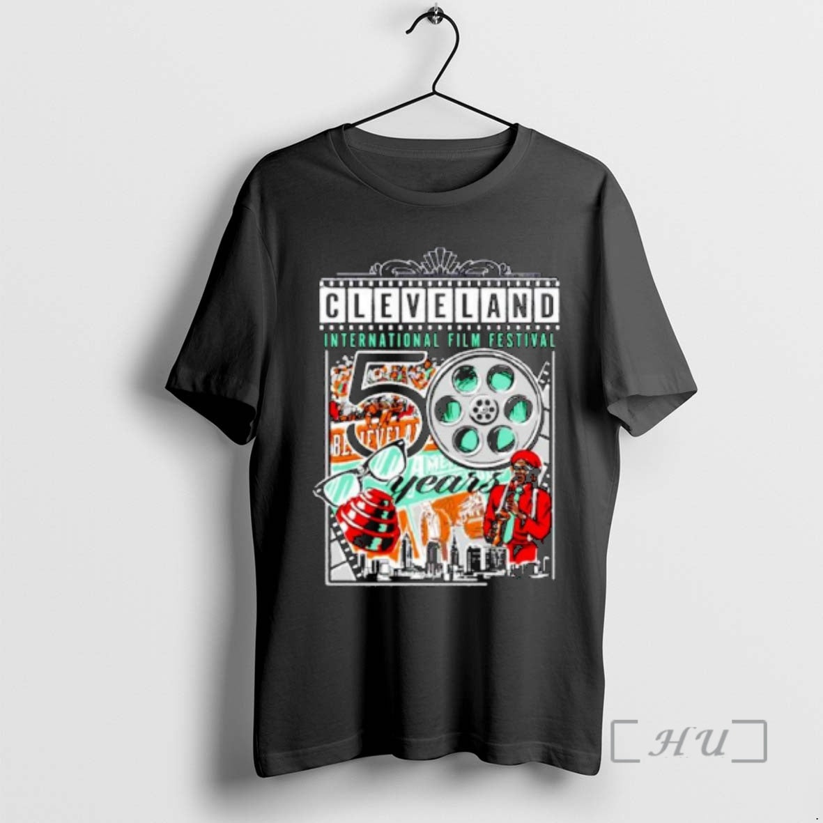 Officials Cleveland International Film Festival 50 Years Ornaments T-Shirts, Hoodie, Sweatshirt | InkThreadWorks.com