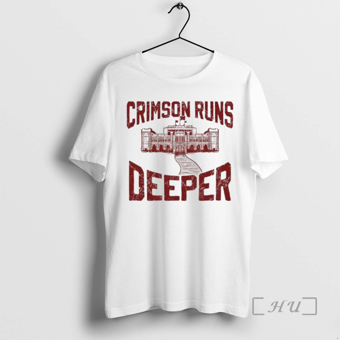 Officials Crimson Runs Deeper Vintage T-Shirts, Hoodie, Sweatshirt | InkThreadWorks.com