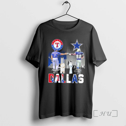 Officials Dallas City Sports Rodriguez Texas Rangers X E T-Shirts, Hoodie, Sweatshirt | InkThreadWorks.com