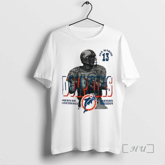 Officials Dan Marino 13 Miami Dolphins American Conference Vintage T-Shirts, Hoodie, Sweatshirt | InkThreadWorks.com