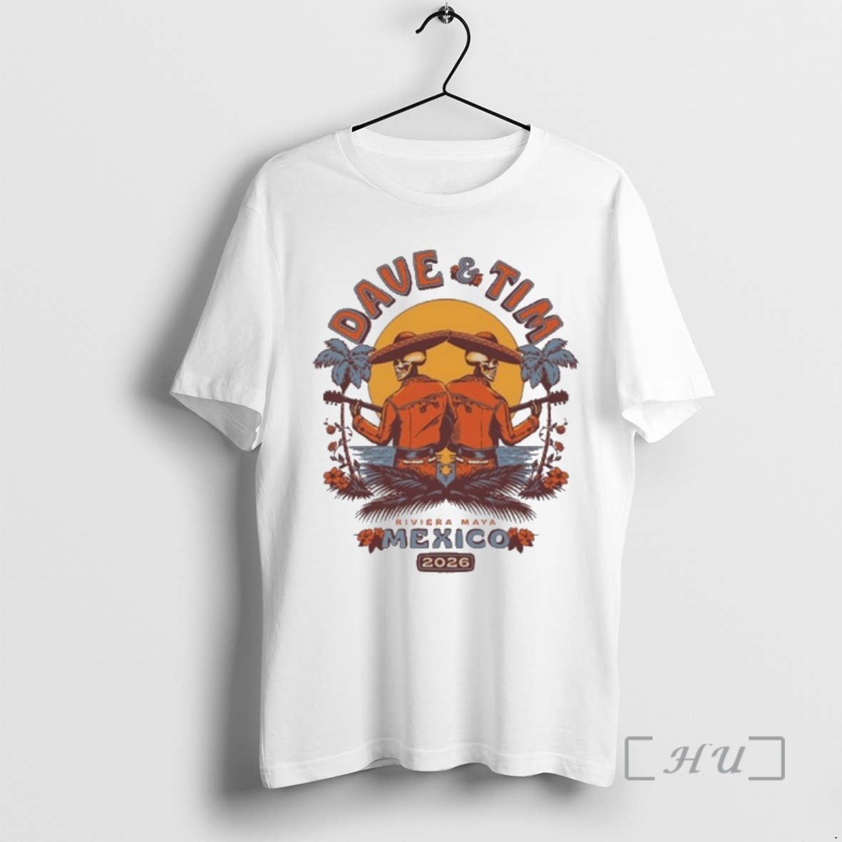 Officials Dave Matthews And Tim Reynolds Mexico Concerts 2026 Skeletons T-Shirts, Hoodie, Sweatshirt | InkThreadWorks.com