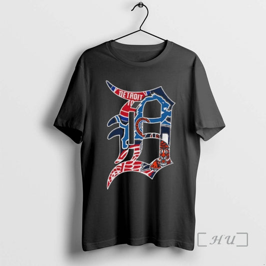 Officials Detroit D Detroit Sports Detroit Lions Detroit Tigers Shrit T-Shirts, Hoodie, Sweatshirt | InkThreadWorks.com