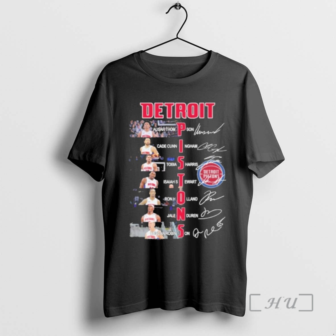 Officials Detroit Pistons Signature T-Shirts, Hoodie, Sweatshirt | InkThreadWorks.com
