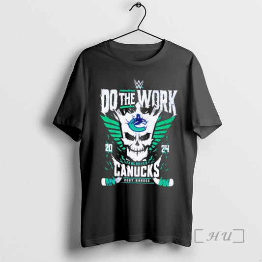 Officials Do The Work Vancouver Canucks Hockey Cody Rhodes 2025 T-Shirts, Hoodie, Sweatshirt | InkThreadWorks.com