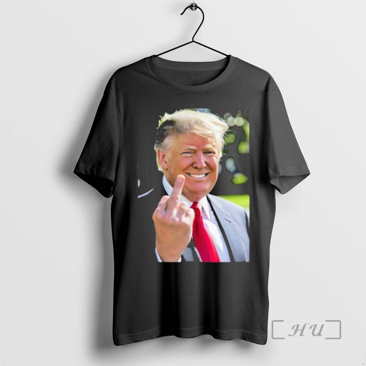 Officials Donald Trump Smiling Middle Finger T-Shirts, Hoodie, Sweatshirt | InkThreadWorks.com