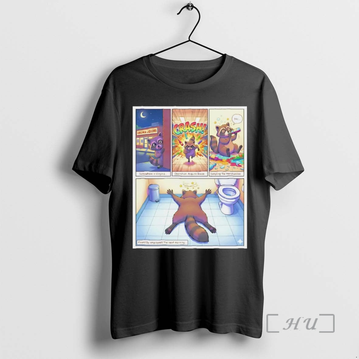 Officials Drunk Raccoon Operation Booze T-Shirts, Hoodie, Sweatshirt | InkThreadWorks.com