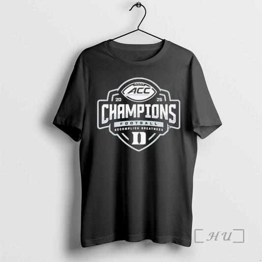 Officials Duke Football Acc Football Champions 2025 T-Shirts, Hoodie, Sweatshirt | InkThreadWorks.com