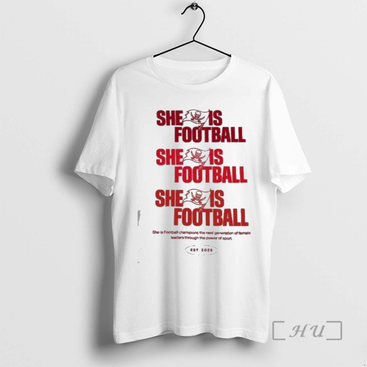 Officials Emeka Egbuka Buccaneers She Is Football Est 2025 T-Shirts, Hoodie, Sweatshirt | InkThreadWorks.com