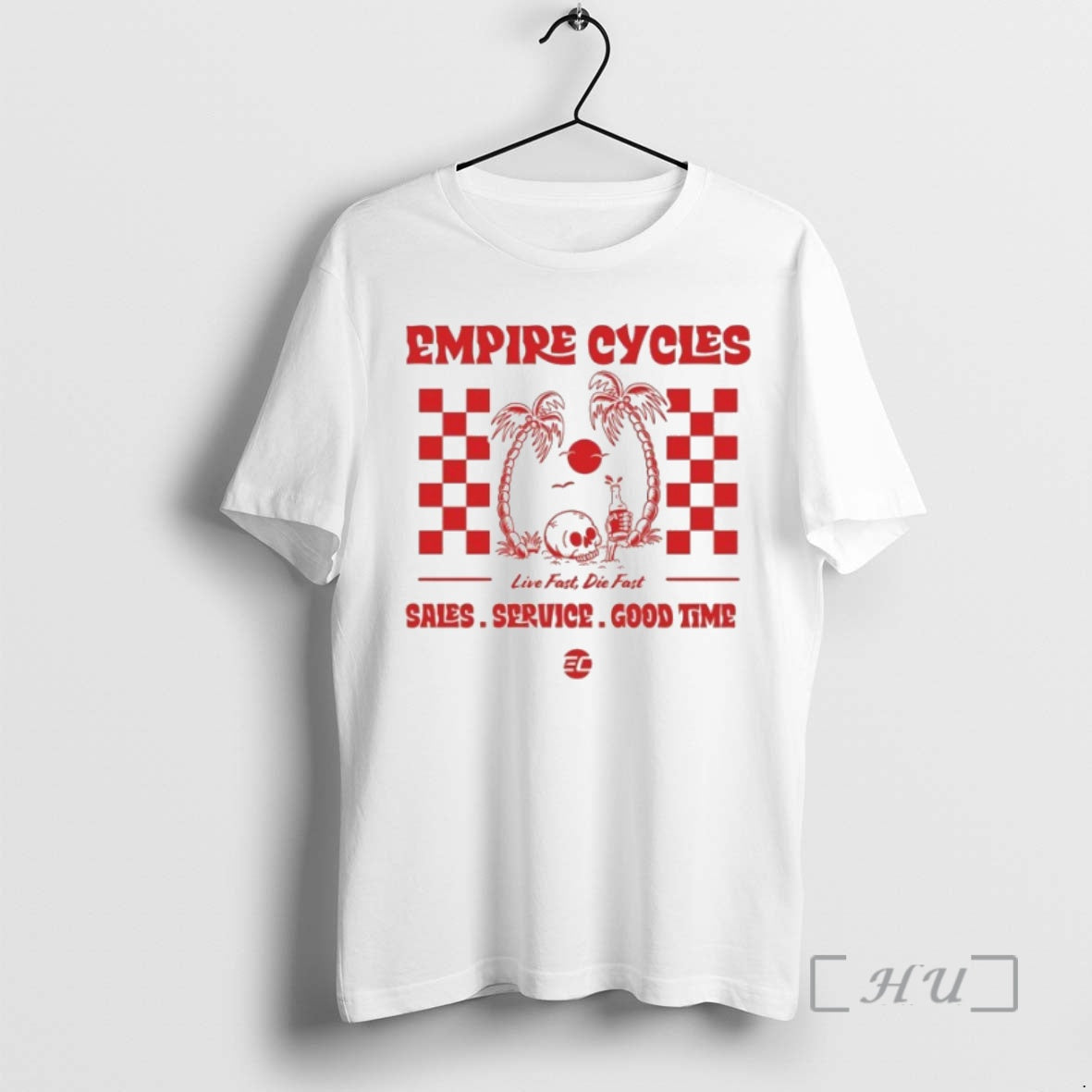 Officials Empire Cycles Live Fast Die Fast Skull T-Shirts, Hoodie, Sweatshirt | InkThreadWorks.com