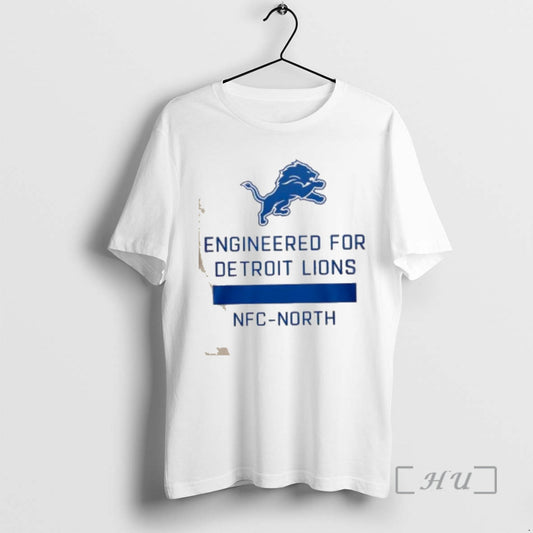 Officials Engineered For Detroit Lions Nfc North 2 Sided T-Shirts, Hoodie, Sweatshirt | InkThreadWorks.com