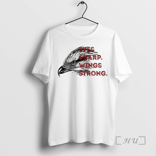 Officials Eyes Sharp Wings Strong L Raptor Bird T-Shirts, Hoodie, Sweatshirt | InkThreadWorks.com