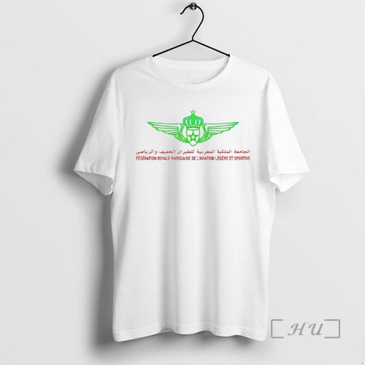 Officials Federation Royale Marocaine De Laviation Legere Et Sportive T-Shirts, Hoodie, Sweatshirt | InkThreadWorks.com