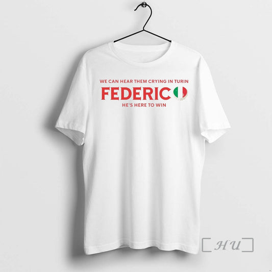 Officials Federico Chiesa We Can Hear Them Crying In Turin T-Shirts, Hoodie, Sweatshirt | InkThreadWorks.com