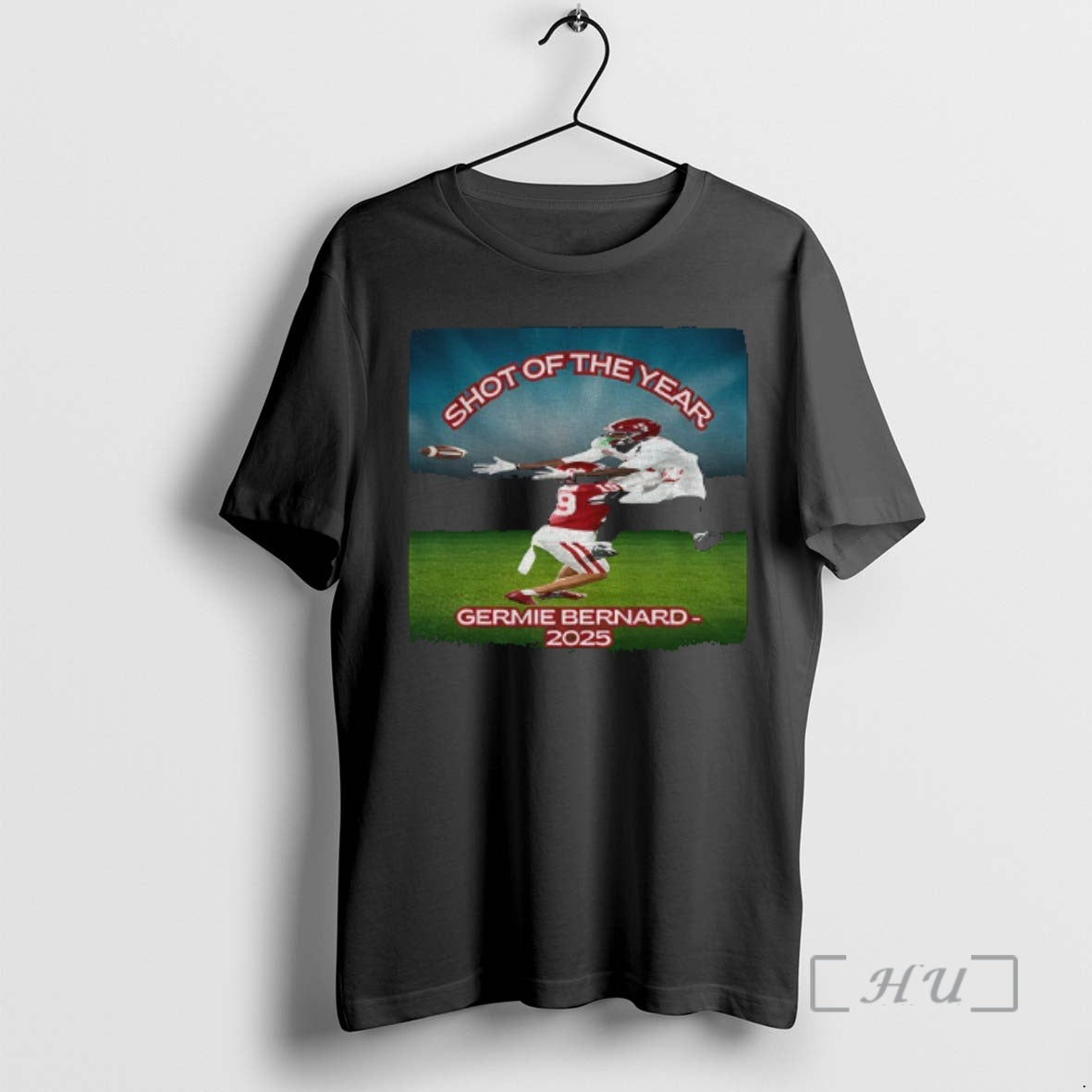 Officials Football Catch Of The Year Germie Bernard 2025 T-Shirts, Hoodie, Sweatshirt | InkThreadWorks.com