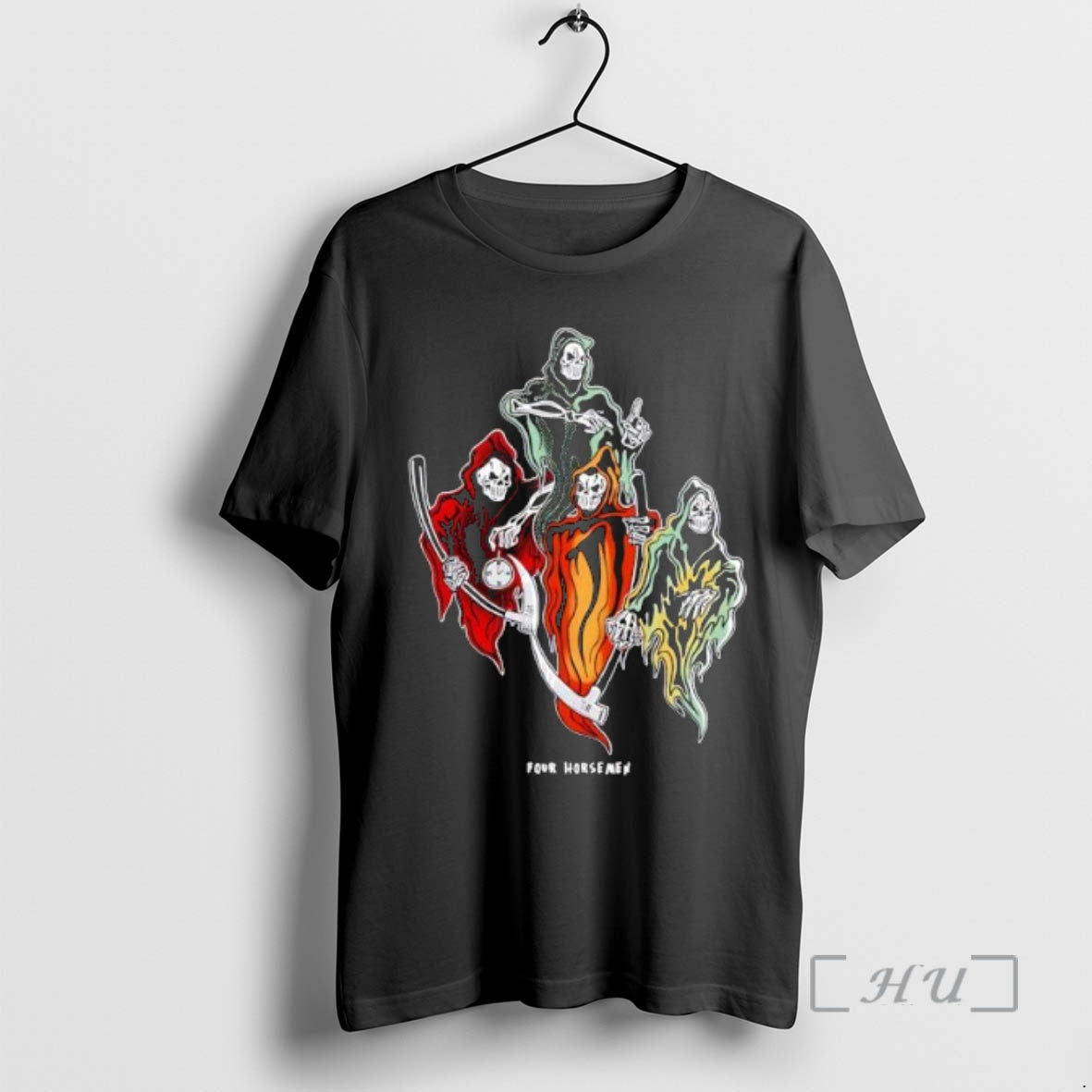 Officials Four Horseman Scratcher Death T-Shirts, Hoodie, Sweatshirt | InkThreadWorks.com