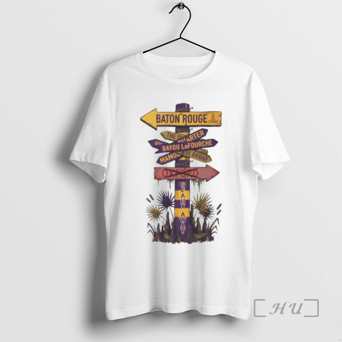 Officials Geaux Away Baton Rouge Signpost Ornaments T-Shirts, Hoodie, Sweatshirt | InkThreadWorks.com